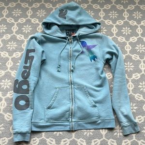 Free City zip up hoodie